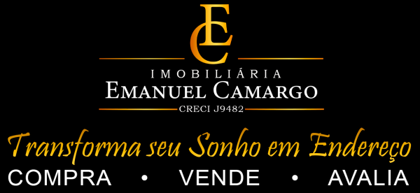 Logo - Emanuel Camargo - Há mais de 20 anos no Mercado Imobiliário CNPJ 55.103.630/0001-83