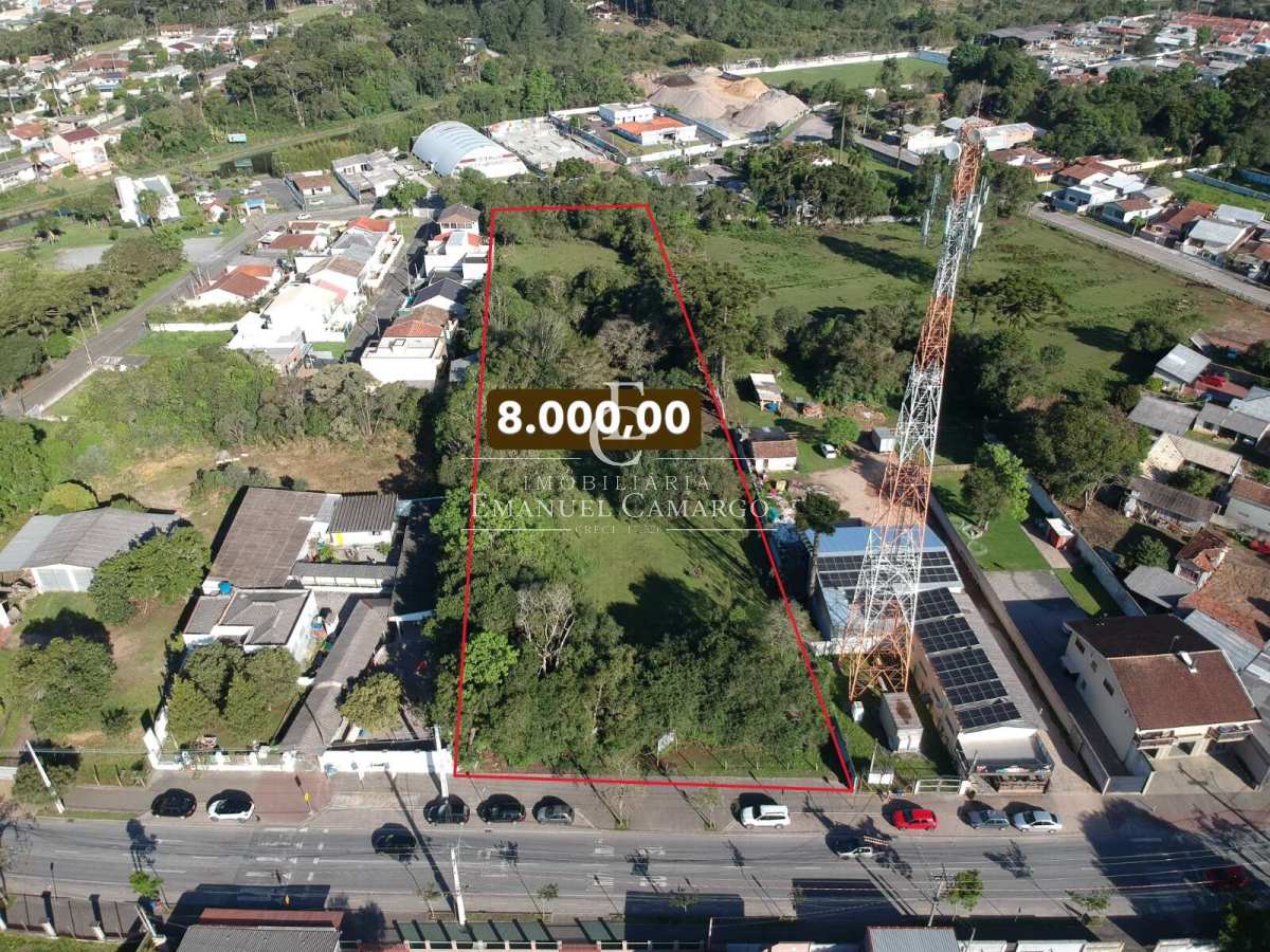 Área à venda em Piraquara, Centro, 8000m² - Emanuel Camargo - Há mais de 20 anos no Mercado Imobiliário CNPJ 55.103.630/0001-83