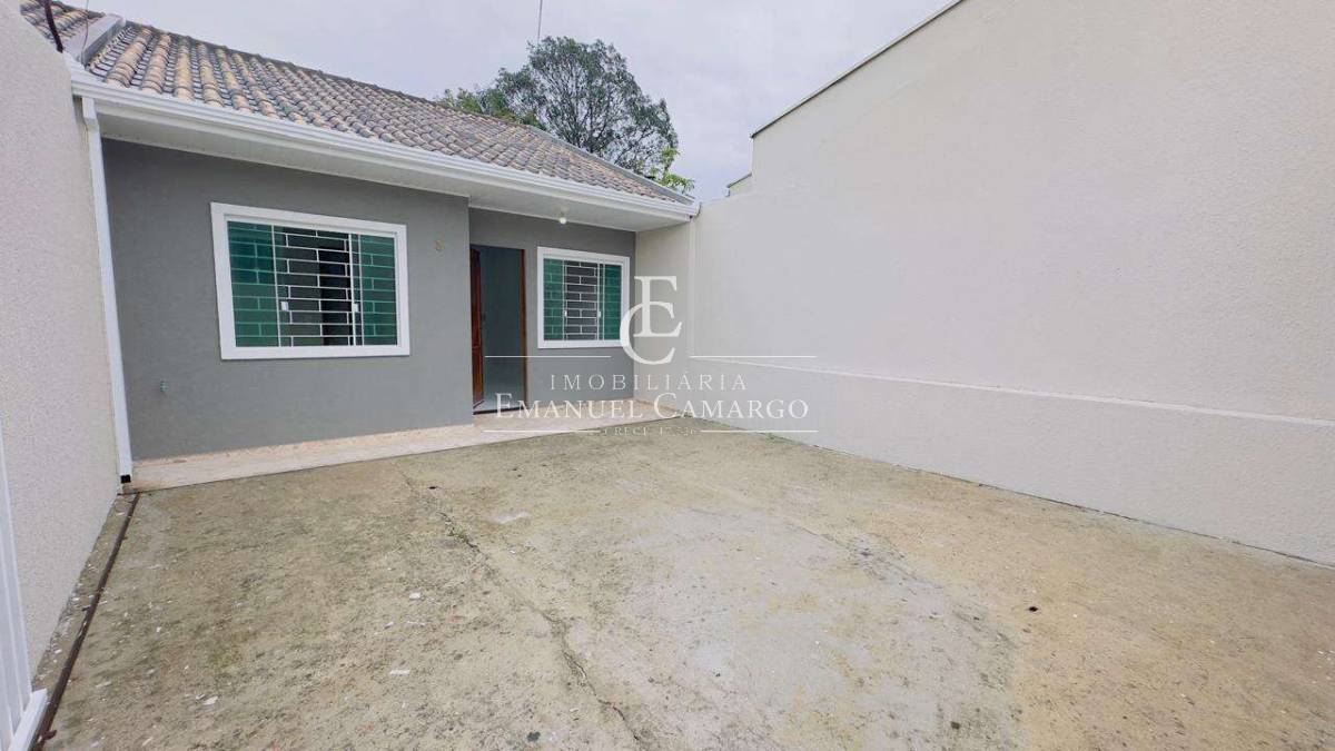 Casa à venda em Piraquara, Planta Deodoro, com 2 quartos, 49m² - Emanuel Camargo - Há mais de 20 anos no Mercado Imobiliário CNPJ 55.103.630/0001-83