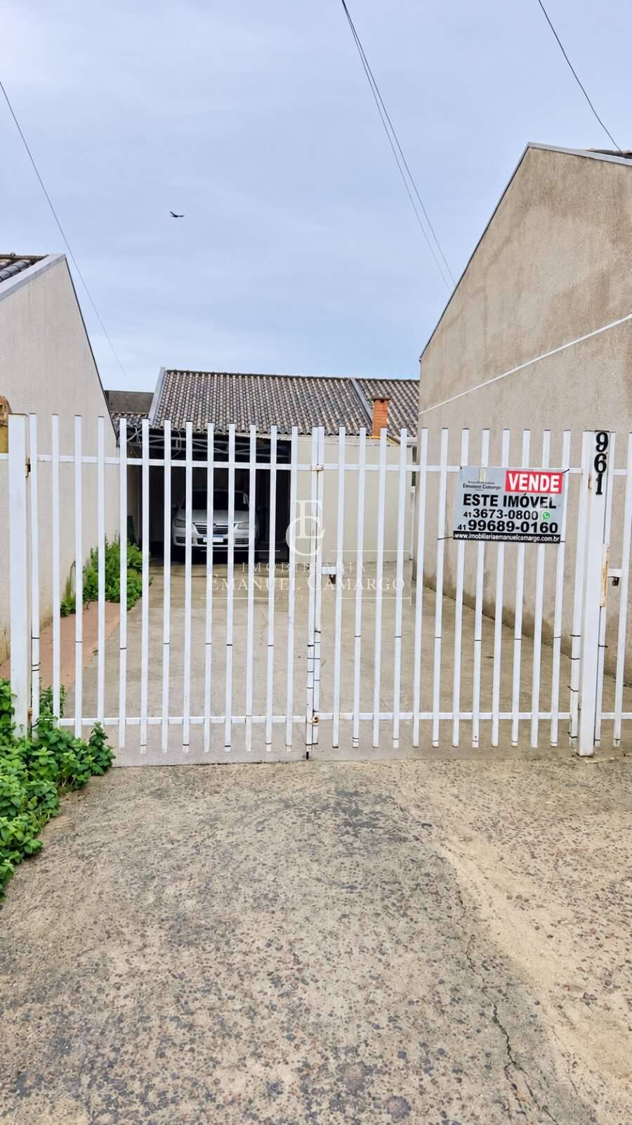 Casa à venda em Piraquara, Planta Deodoro, com 2 quartos, 49m² - Emanuel Camargo - Há mais de 20 anos no Mercado Imobiliário CNPJ 55.103.630/0001-83