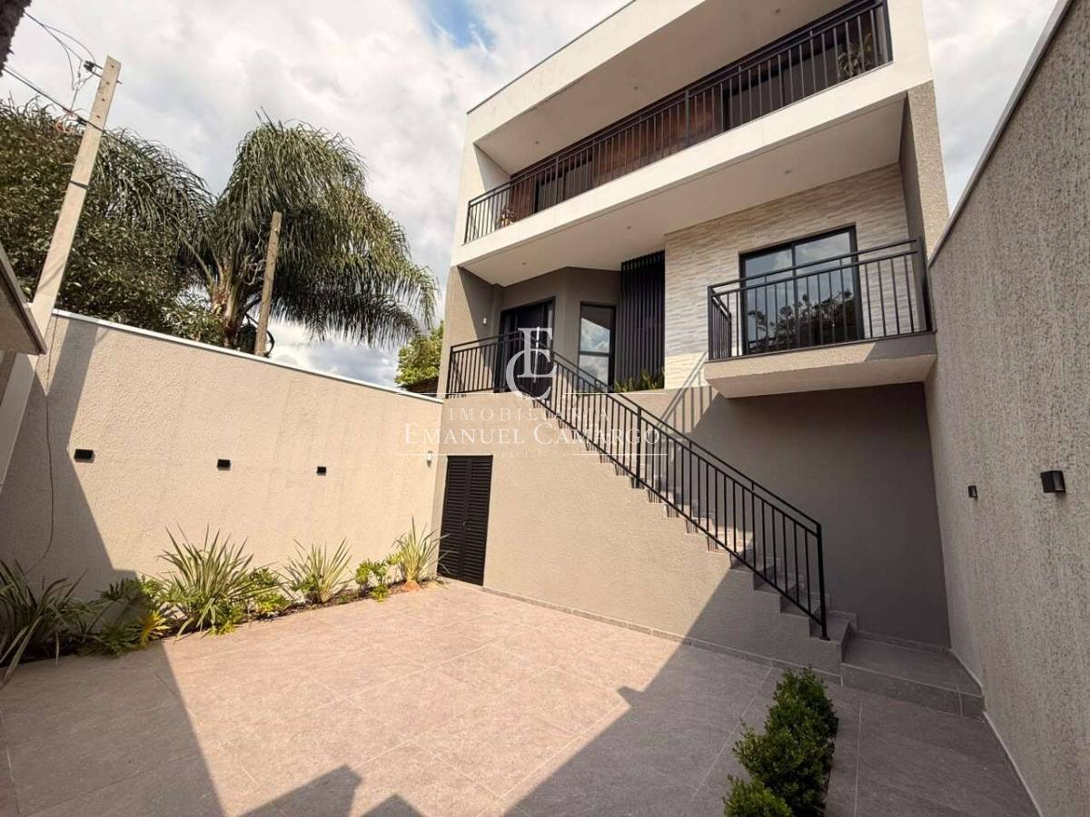 Sobrado à venda em Piraquara, Vila São Cristóvão, com 3 quartos, 134m² - Emanuel Camargo - Há mais de 20 anos no Mercado Imobiliário CNPJ 55.103.630/0001-83