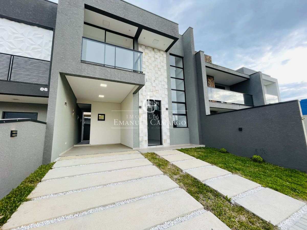 Sobrado à venda em São José dos Pinhais, Costeira, com 3 quartos, 128m² - Emanuel Camargo - Há mais de 20 anos no Mercado Imobiliário CNPJ 55.103.630/0001-83
