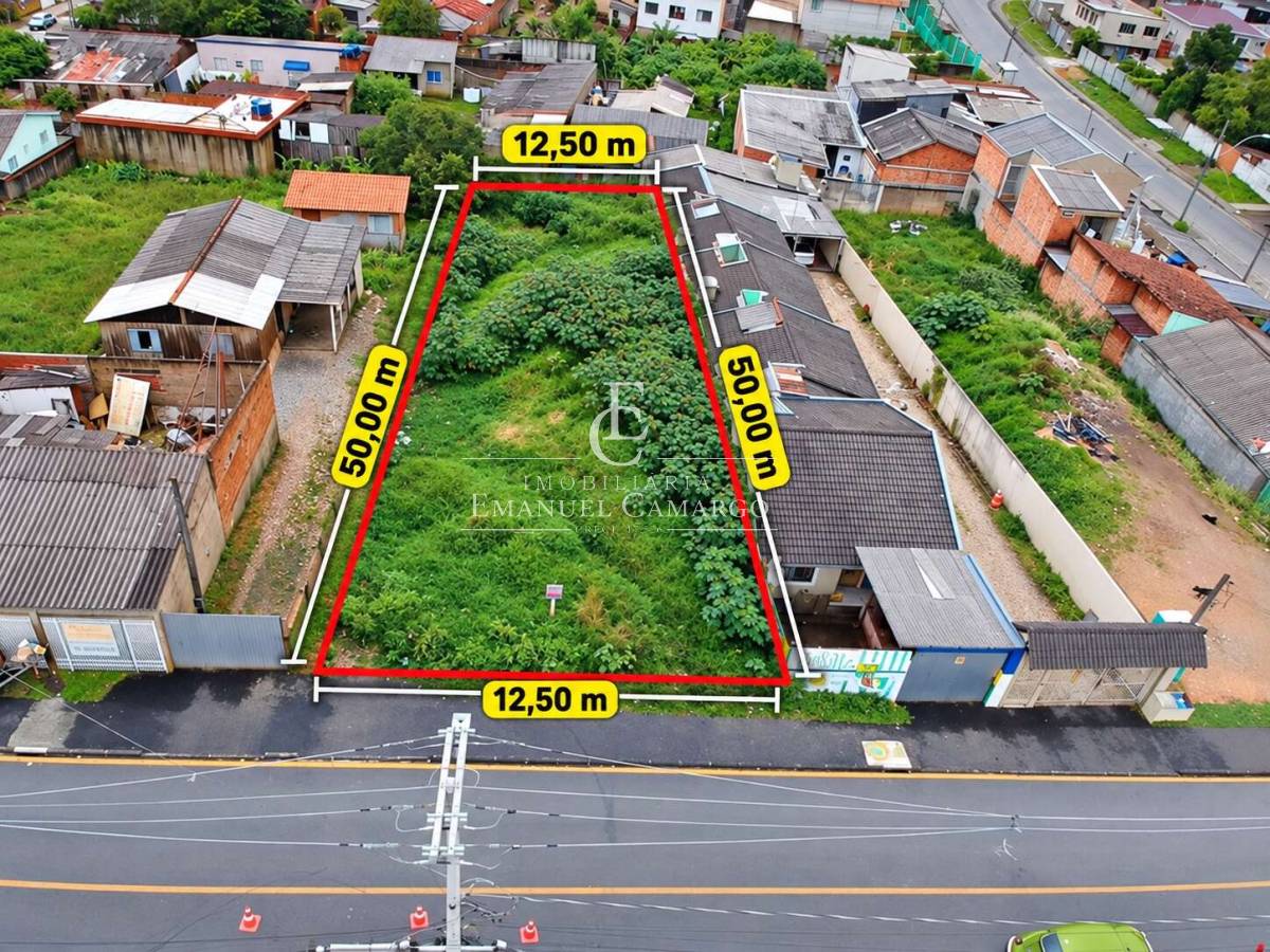 Terreno à venda em Piraquara, Jardim Bela Vista, 625m² - Emanuel Camargo - Há mais de 20 anos no Mercado Imobiliário CNPJ 55.103.630/0001-83